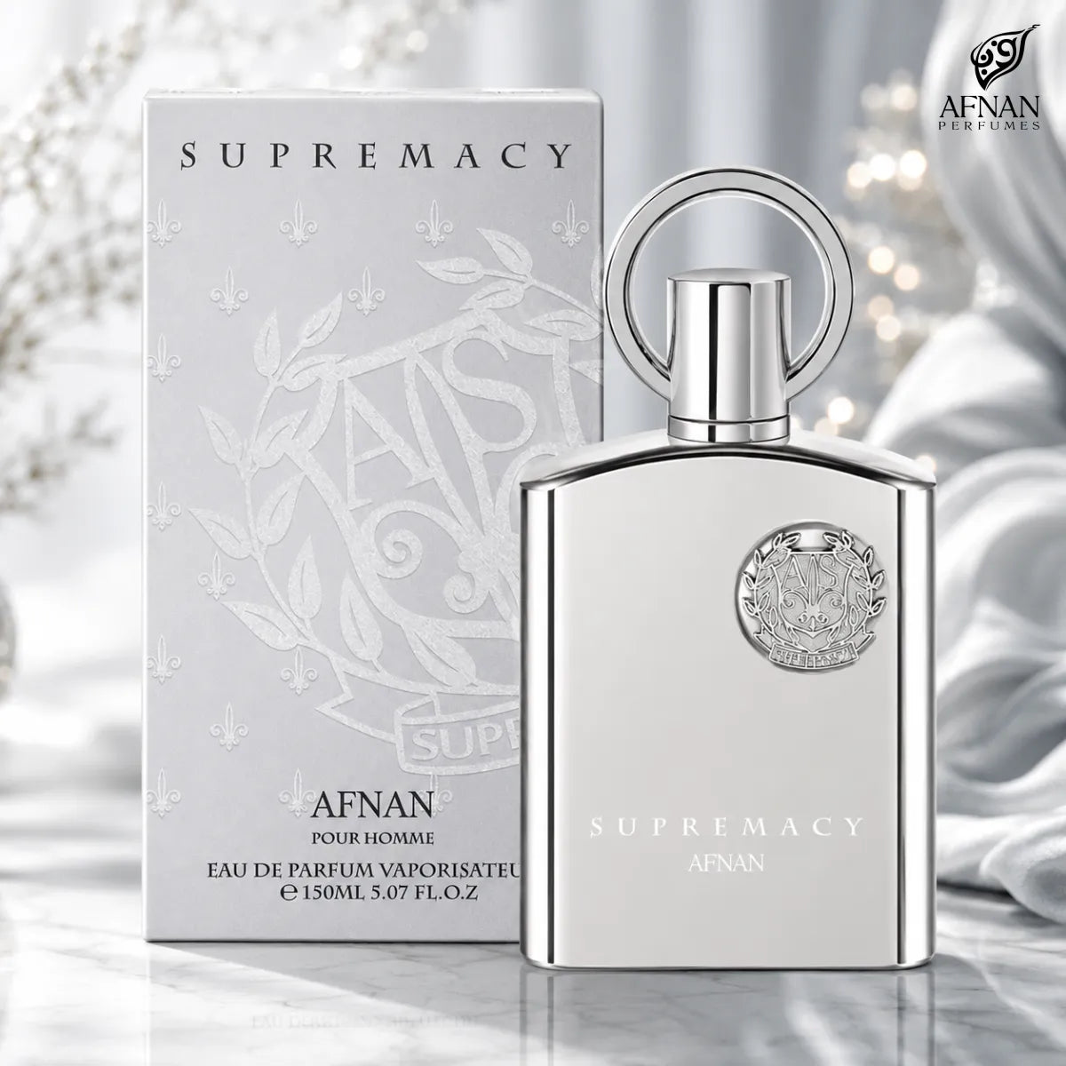Afnan Supremacy Silver Eau de Parfum 100ml
